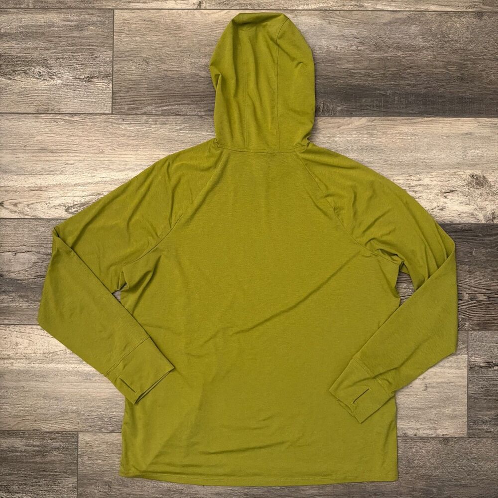 REI Co-Op Sahara Shade Hoodie UPF Lightweight Stretch XL Mens Green Hiking - Picture 6 of 8